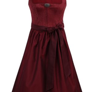 Dirndl INZERSDORF (70 cm) ~ 36 ~ dunkelrot