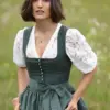 Dirndl WACKERSBERG (75 cm) ~ 36 ~ dunkelgrün