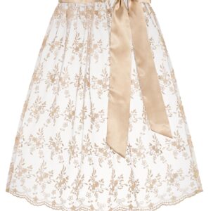 Dirndlschürze ELISA (65 cm) ~ gold ~ S