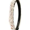 Haarreif in Flechtoptik ~ creme