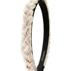 Haarreif in Flechtoptik ~ creme