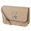 Trachtentasche Hirsch mit Steppung 003029 ~ taupe