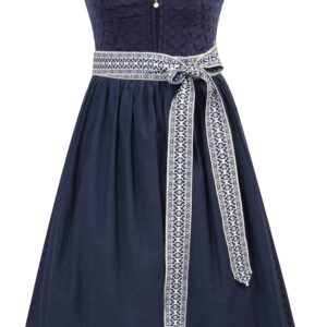 Dirndl LANDL (70 cm) ~ 36 ~ dunkelblau