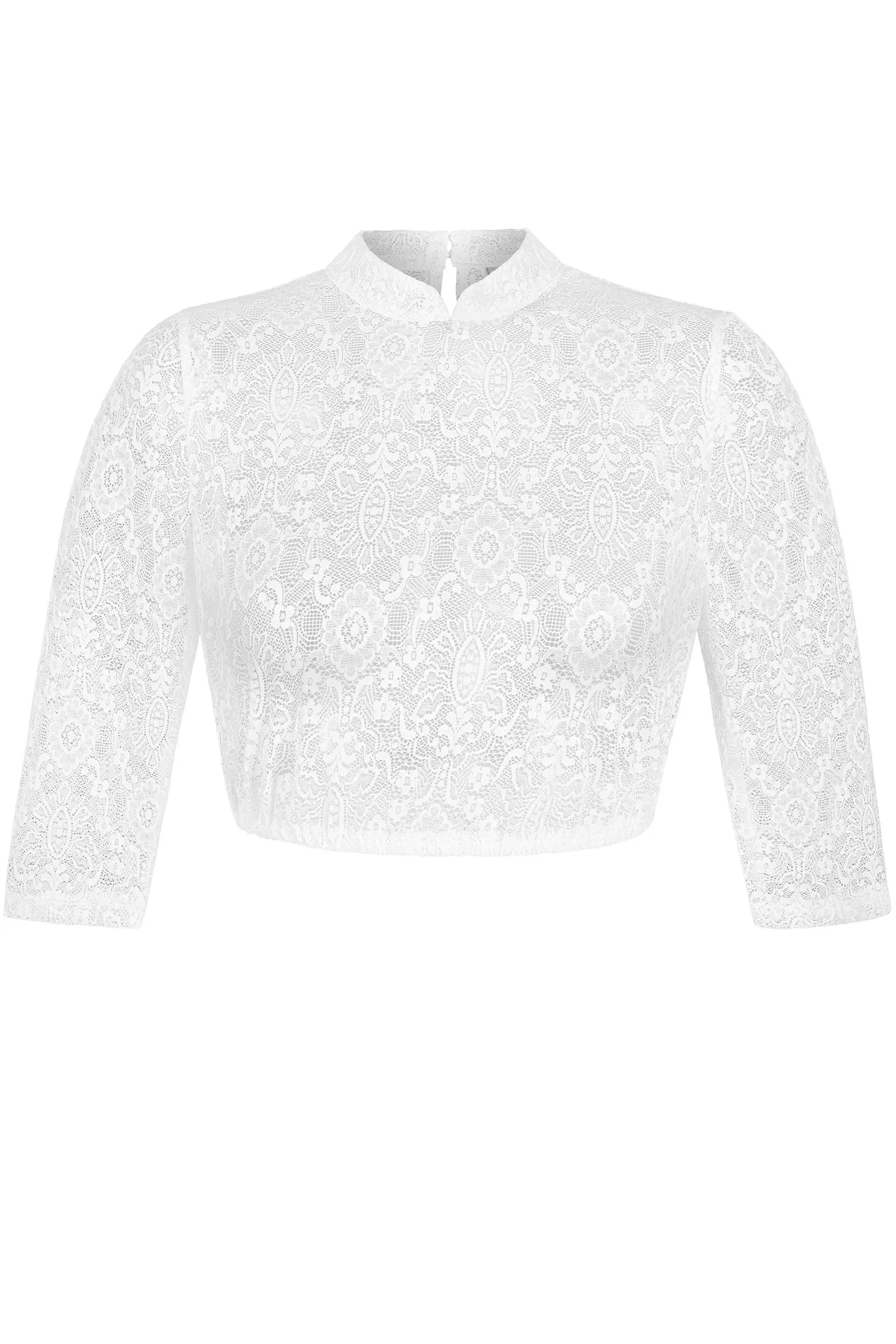 Dirndlbluse PIA ~ weiß ~ 38