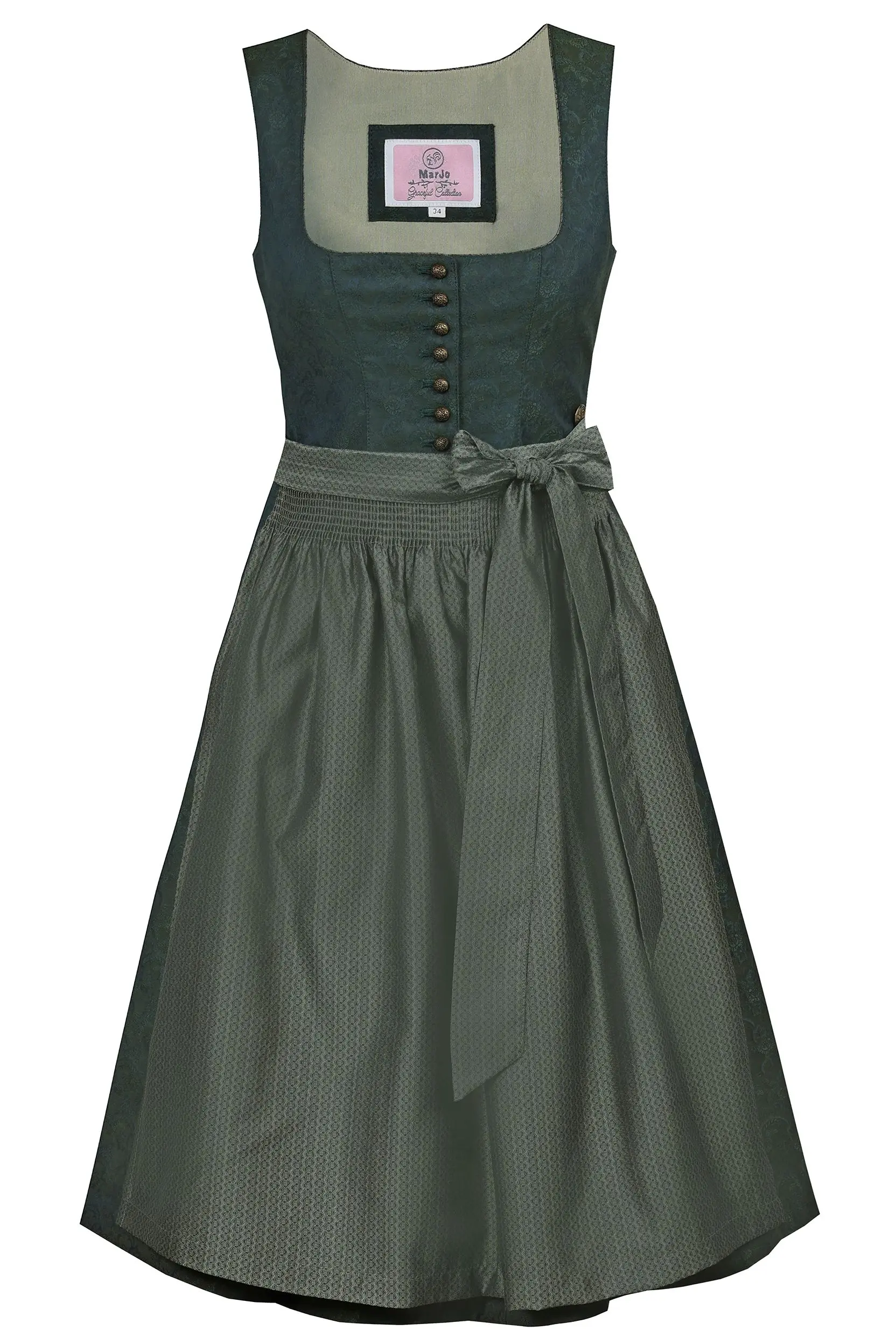 Dirndl EGGENTHAL (70 cm) ~ 38 ~ dunkelgrün