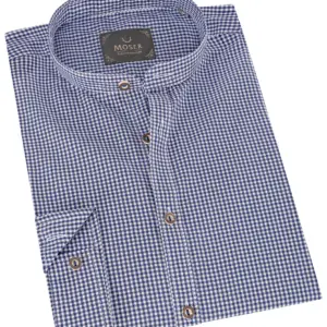 Trachtenhemd HANS ~ S ~ blau
