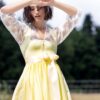 Dirndl NEUTAL (65 cm) ~ 34 ~ gelb