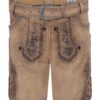 Kinder Lederhose MIKE ~ 104 ~ hellbraun