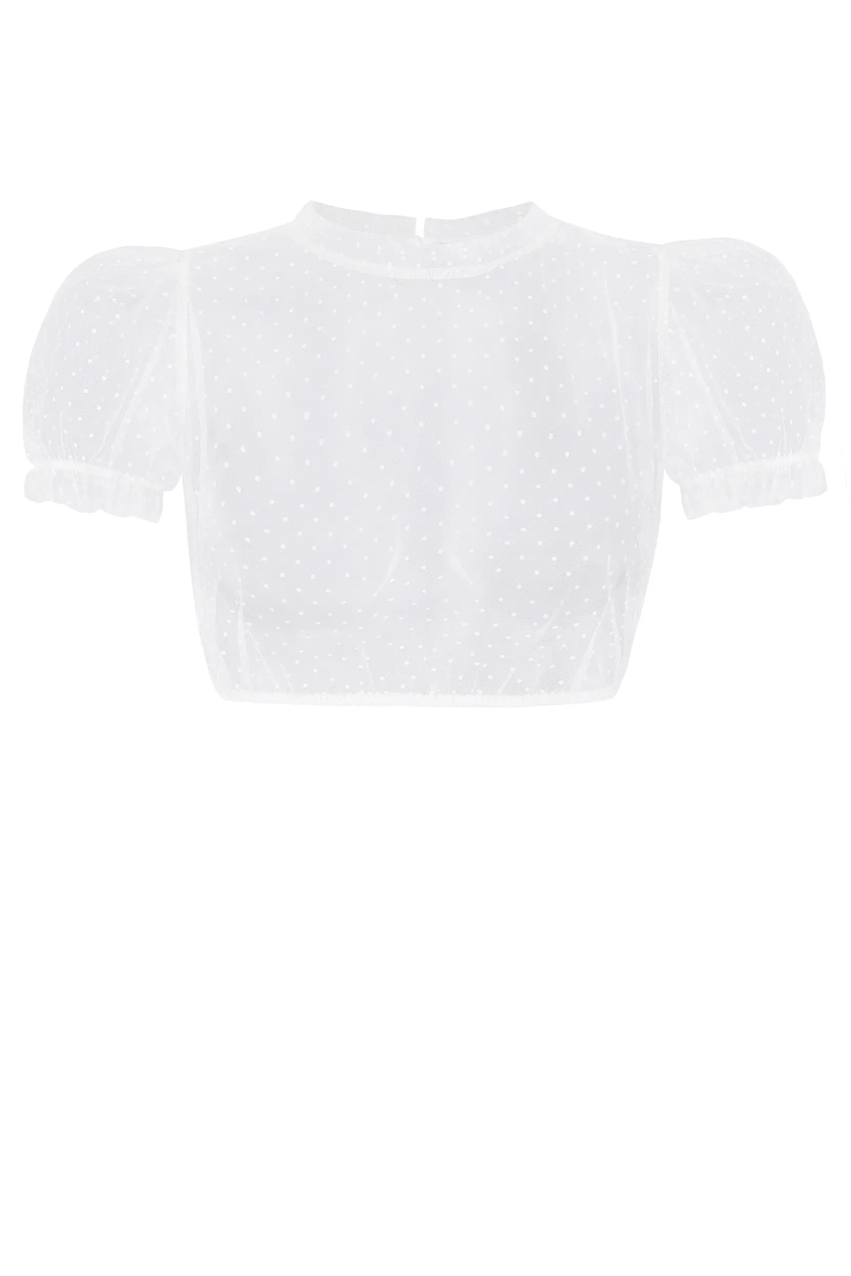 Dirndlbluse EMILY ~ 30 ~ weiß