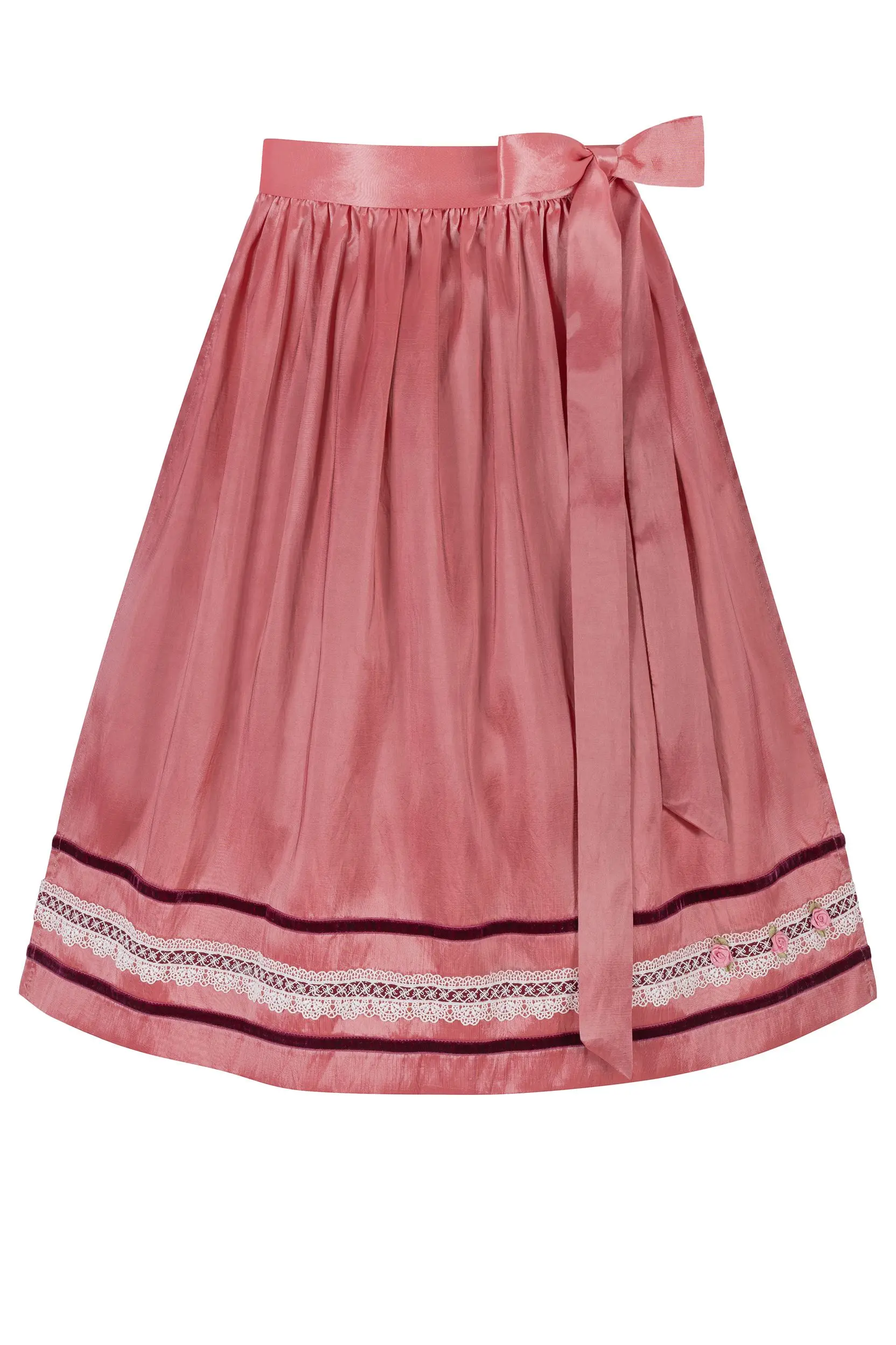 Dirndlschürze LISSY (60 cm) ~ beere ~ S