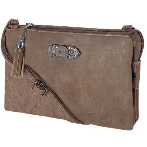 Dirndltasche mit Ornament ~ braun