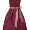 Dirndl Maja (bordeaux