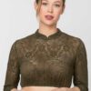 Dirndlbluse Celine (olive