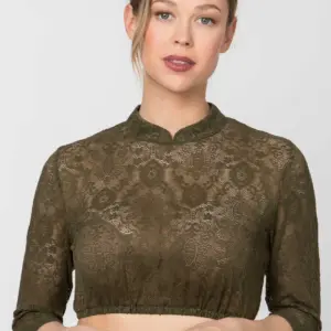 Dirndlbluse Celine (olive