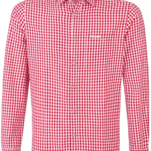 Trachtenhemd Campos3 (rot