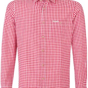 Trachtenhemd Campos3 (rot