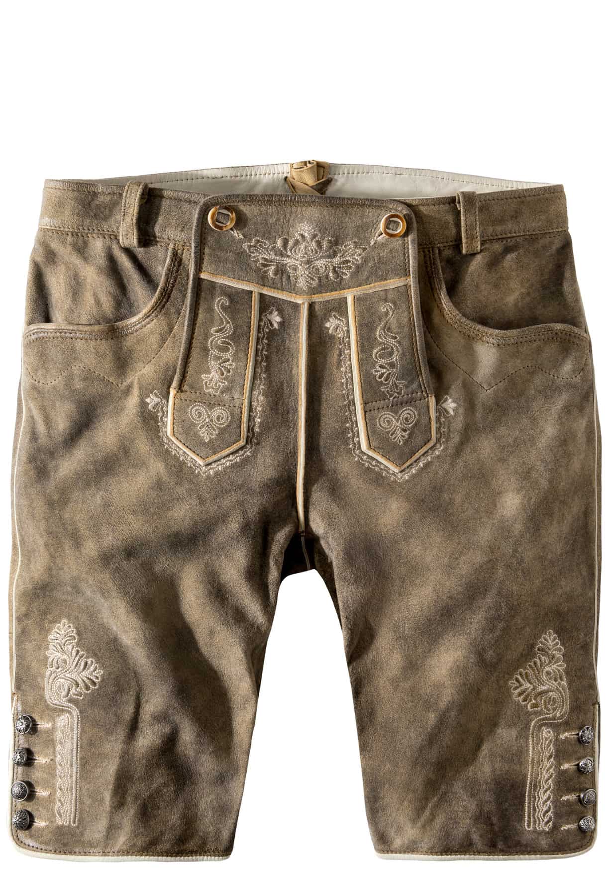 Trachtenlederhose Antonia (eiche gespeckt