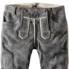 Trachtenlederhose Antonia (granit gespeckt