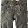 Trachtenlederhose Artur (granit gespeckt
