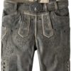Trachtenlederhose Artur (granit gespeckt