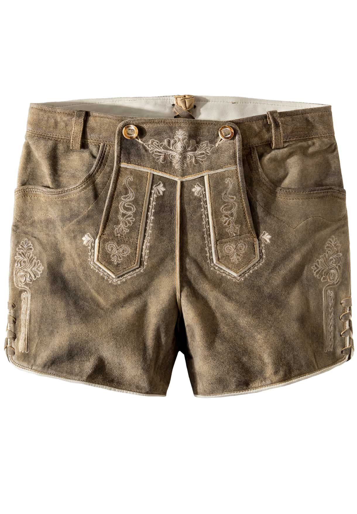 Trachtenlederhose Nelly (eiche gespeckt