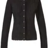 Trachtenstrickjacke Jasmina (anthrazit