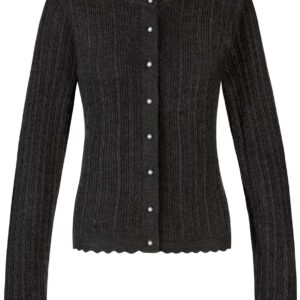 Trachtenstrickjacke Jasmina (anthrazit