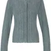 Trachtenstrickjacke Jasmina (rauchblau