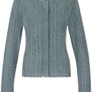 Trachtenstrickjacke Jasmina (rauchblau