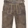 Lederhose Karim mit Gürtel