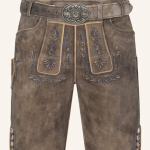 Lederhose Karim mit Gürtel