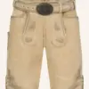 Lederhose Thaddeus mit Gürtel