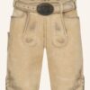 Lederhose Thaddeus mit Gürtel