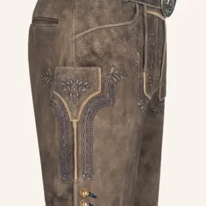 Alternative view of Lederhose Karim mit Gürtel