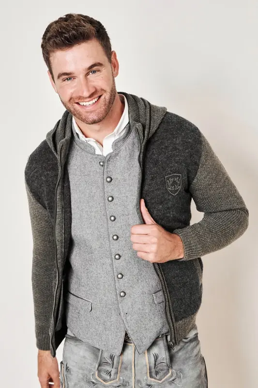 Strickhoodie Niklas – Bild 3