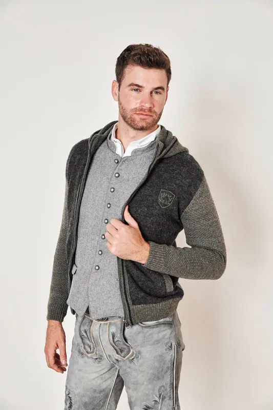 Strickhoodie Niklas – Bild 4