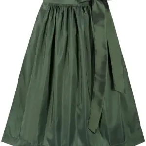 Dirndlschürze TAFT (70 cm) ~ dunkelgrün ~ 3XL