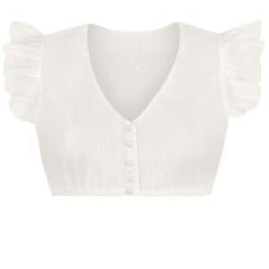Dirndlbluse TESSA ~ 36 ~ creme