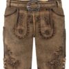 Kinder Lederhose ALVIN ~ braun antik ~ 116