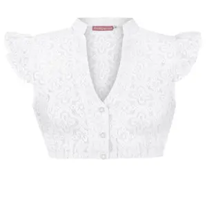 Dirndlbluse FRANZI ~ 30 ~ weiß