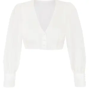 Dirndlbluse DAISY ~ 34 ~ weiß