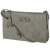 Dirndltasche mit Ornament ~ dunkelgrau