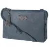 Dirndltasche mit Ornament ~ dunkelblau
