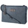 Dirndltasche mit Ornament ~ dunkelblau