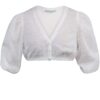Dirndlbluse KÜHBACH ~ 40 ~ weiß