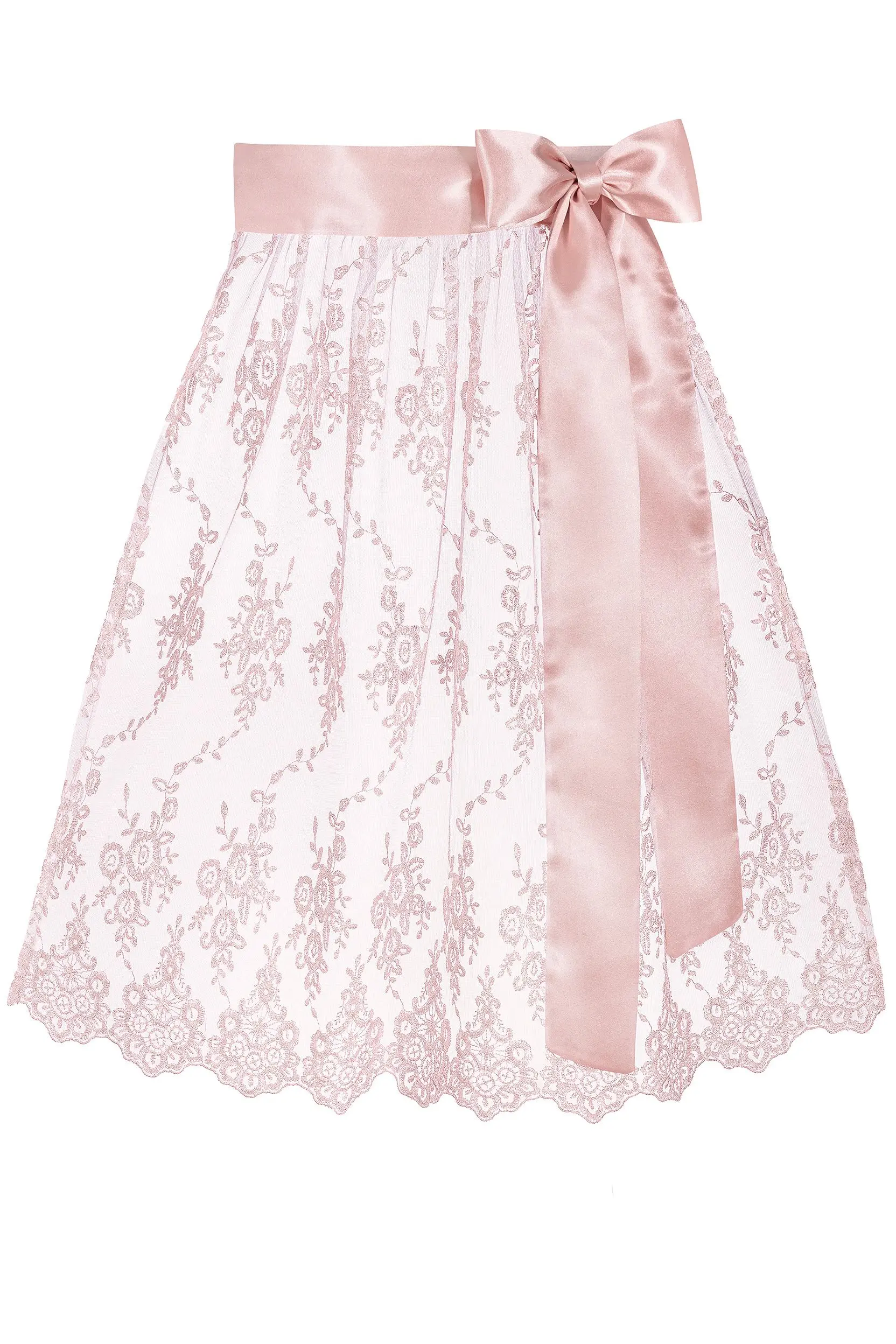 Dirndlschürze SARAH (60 cm) ~ M ~ rosa