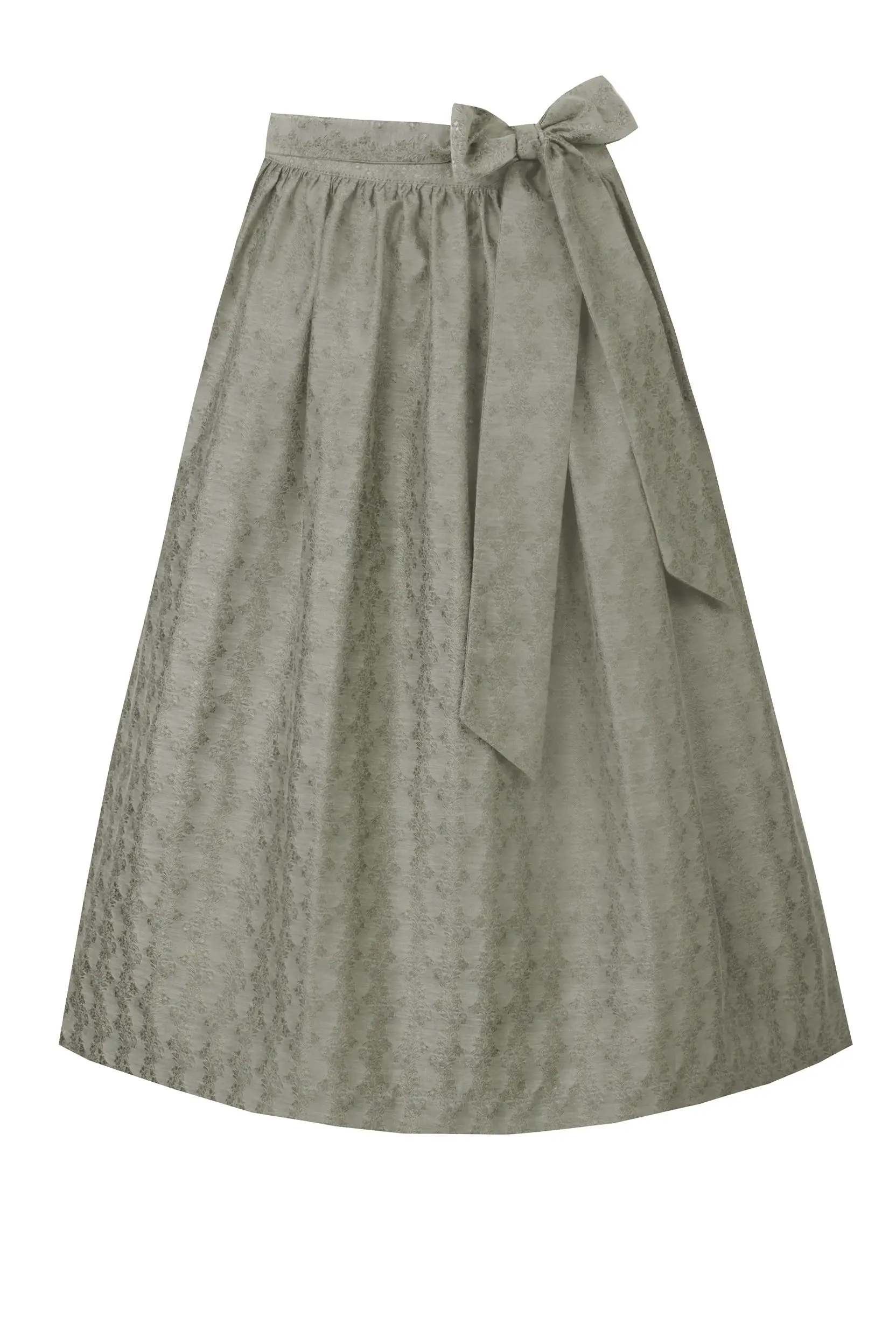 Dirndlschürze WARNGAU (70 cm) ~ salbei ~ S