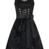 Mini Dirndl 60 cm schwarz Noe 015587 ~ 34