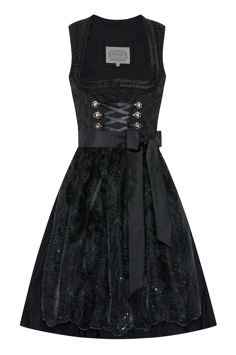 Mini Dirndl 60 cm schwarz Noe 015587 ~ 34