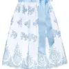 Dirndlschürze ELISA (65 cm) ~ S ~ hellblau